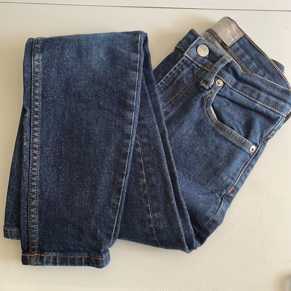 Everlane high rise skinny in indigo - Picture 5 of 5